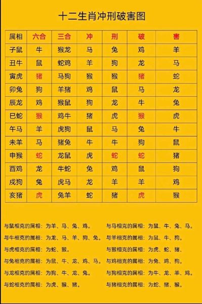 属相生肖对冲（生肖相冲如何化解最简单）