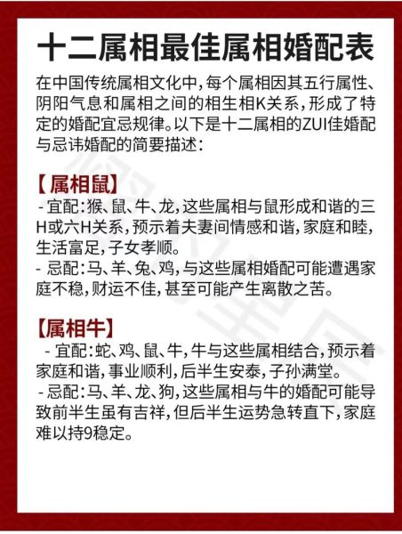 生肖相配属相（十二生肖配对查询新手教程）