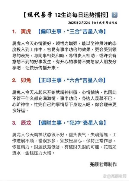 虎年占卜生肖属相（虎年生肖属相运势占卜新手教程）