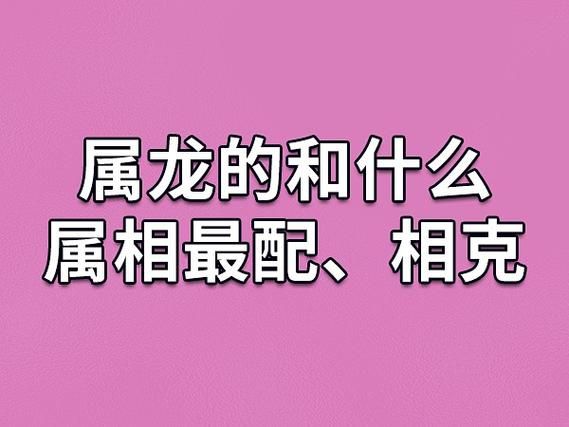 生肖龙属相相合的生肖（生肖龙和什么属相最配？）