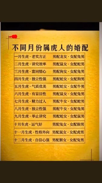 虎狗生肖配对最佳属相（属虎与属狗最佳婚配属相）