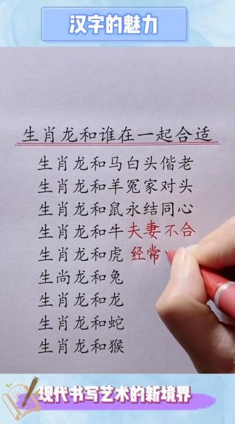 生肖龙的跟什么属相最配（生肖龙最配属相深度解析）