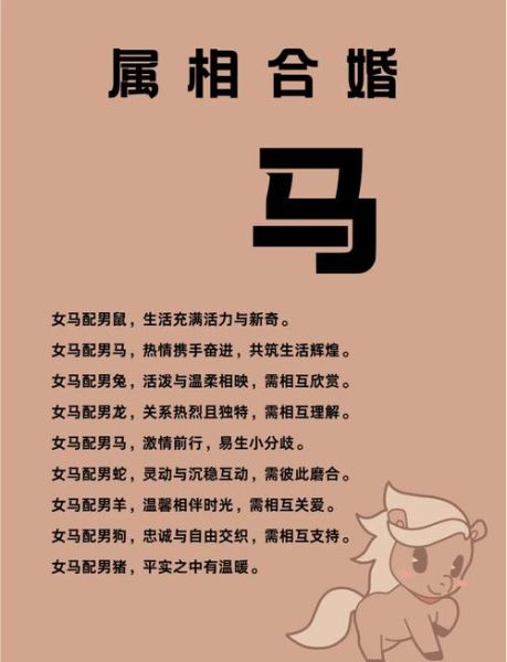 生肖属相马和猪（属马和属猪婚姻合不合？小白版拆解）