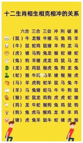 与生肖属相冲的字（属相冲字查询大全）