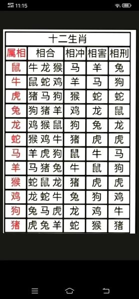 女儿对应什么生肖属相（女儿生肖属什么查询表）
