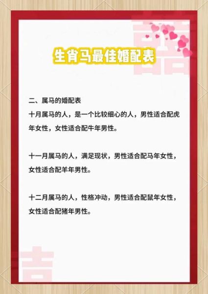 生肖马匹配的属相（马跟什么生肖最配？合婚口诀速查）