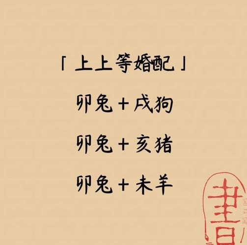 生肖兔配对属相婚配(生肖兔配对属相婚配表查询)