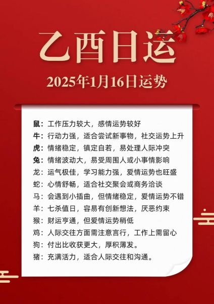 明天生肖属相运势（明天生肖运势哪个最好）