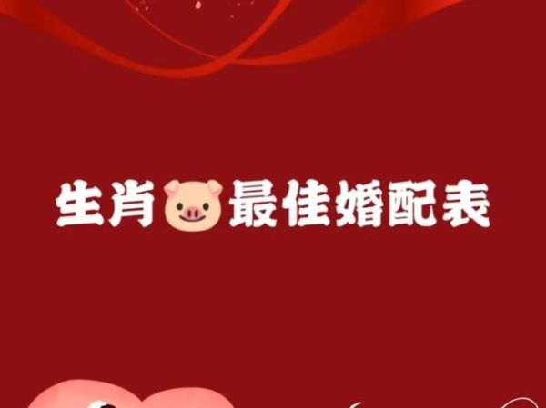 猪年生肖配对最好属相