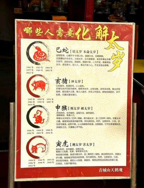 每年破属相生肖（每年破太岁生肖对照表）