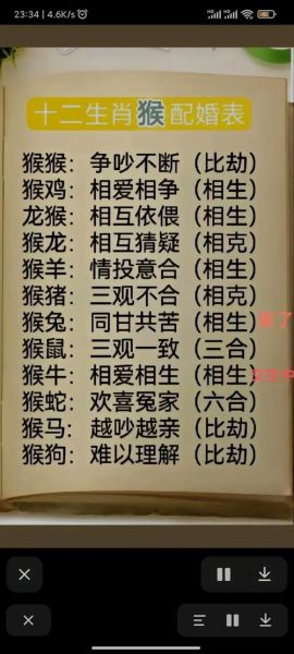 生肖猴配对的属相（属猴宜配三大生肖是哪几个）