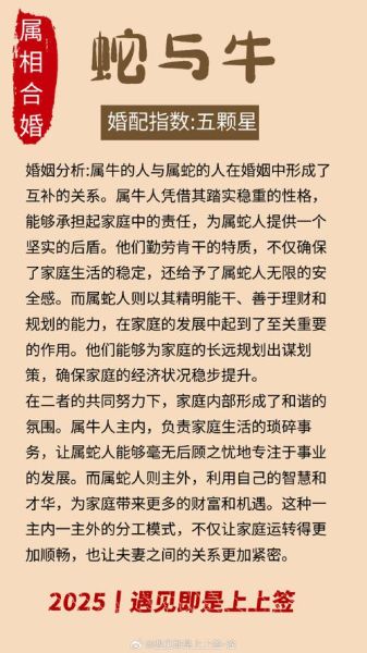 蛇的适配生肖属相（蛇最适合的生肖伴侣是哪几个？）