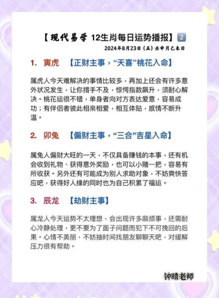 属相运气最好的生肖（2024年运势最旺的属相排名）