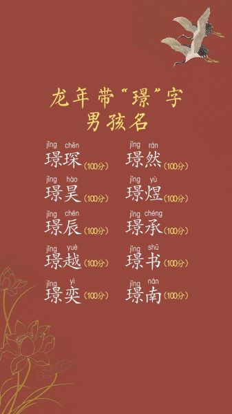 配合生肖属相取名(龙年宝宝起名最旺五行字推荐)