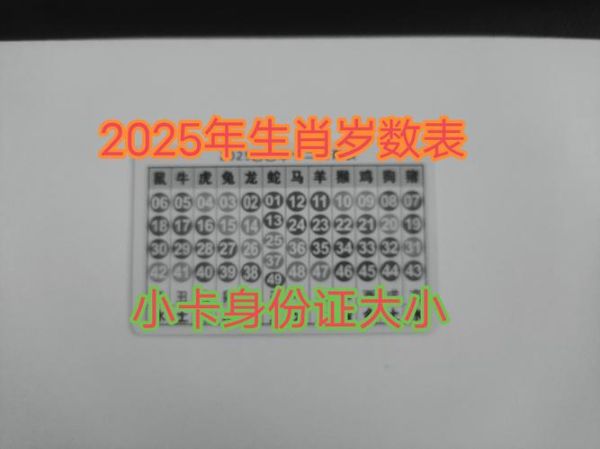 最新生肖属相查询（2025年属什么生肖快速对照表）