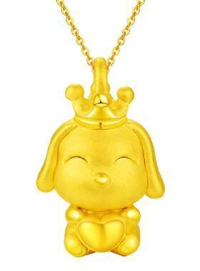 生肖属相项链狗（生肖属相项链狗怎么选？5分钟学会挑选黄金萌宠吊坠✨）