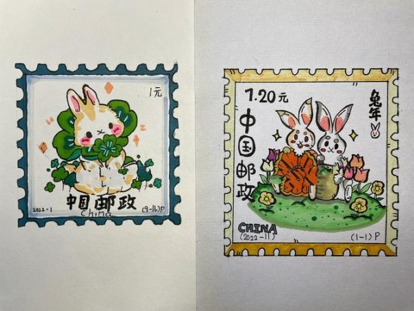 属相怎样设计生肖邮票(生肖邮票怎么画简单又好看)