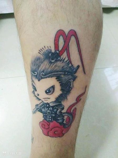 生肖属相马猴纹身