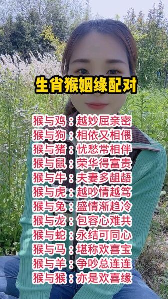 生肖猴的属相婚姻（生肖猴的最佳婚姻配对排行榜）