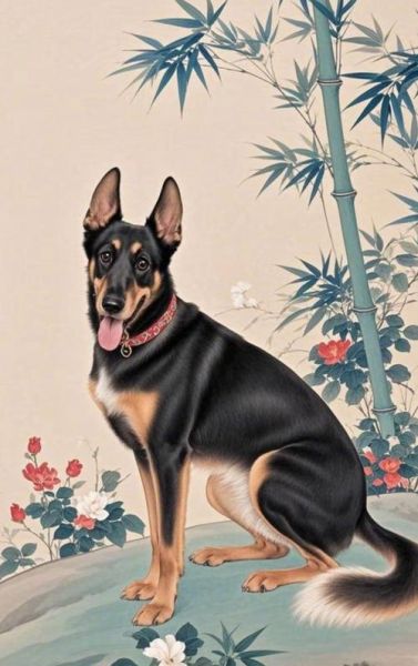 生肖狗属相招财图片(生肖狗属相招财壁纸手机高清)