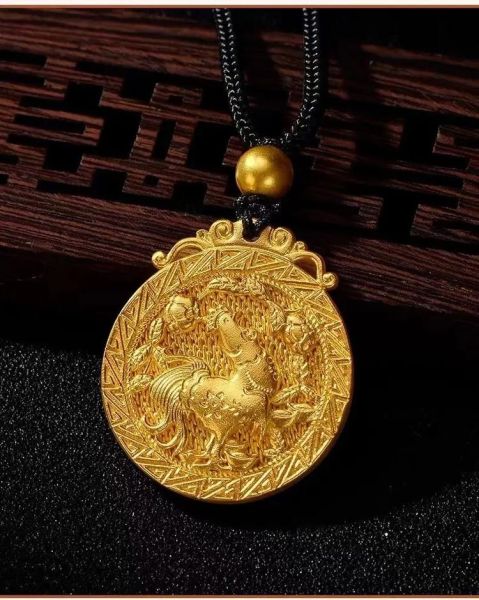 生肖属相金子图片高清（生肖属相足金吊坠高清图鉴🧧）