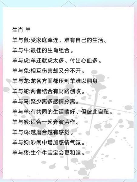 生肖属相羊和马合不合适（羊和马合不合适婚姻？超直白解析）
