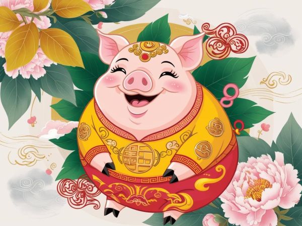 生肖猪属相装扮图片(超可爱属猪主题头像合集分享)