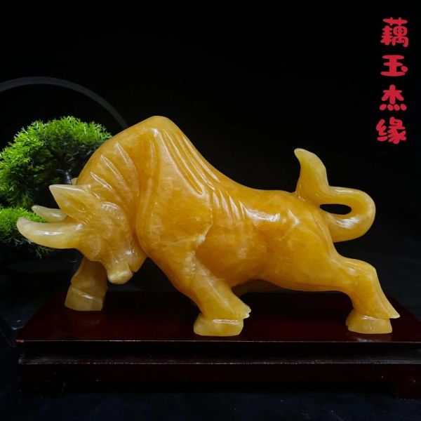 黄玉属相生肖摆件(黄玉12生肖摆件真的能招财吗?)