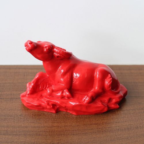 牛生肖属相朱砂图片(牛年朱砂图片高清大全🐂🔴)