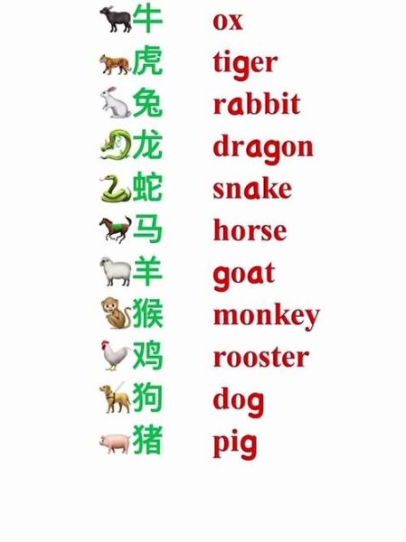 生肖属相 英语（生肖属相英语怎么说？超简单！）