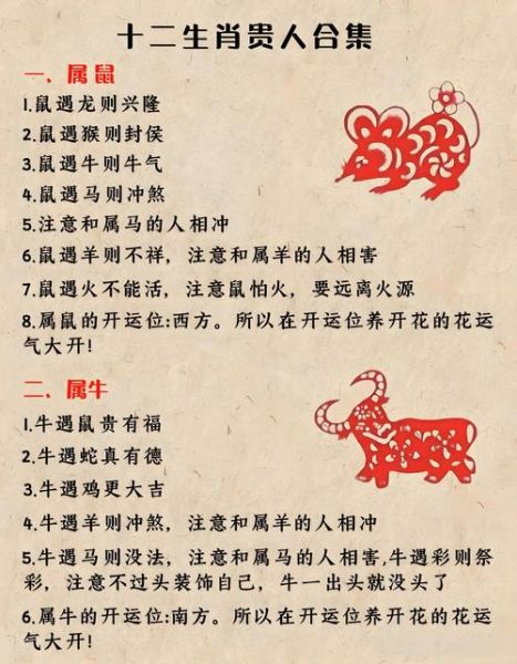 生肖鼠贵人属相（生肖鼠贵人生肖是谁呀？）