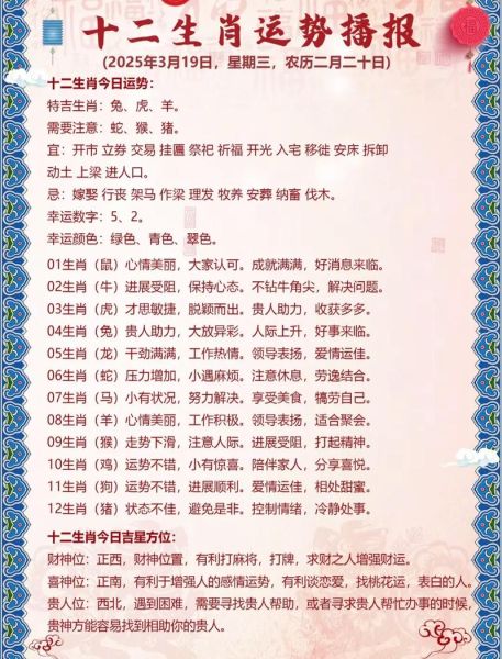生肖女属相运势如何（生肖女运势2025全年早知道）