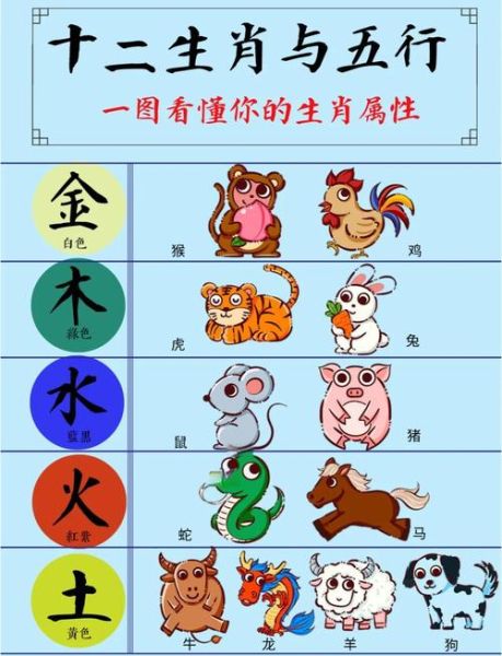 生肖属性属相（生肖属性属相速查表（新手秒懂））