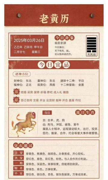 黄历生肖属相台历（黄历生肖属相台历怎么看🗓️）