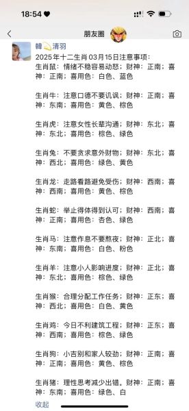 生肖属相讲解图解（图解十二生肖2025运势与性格全攻略）