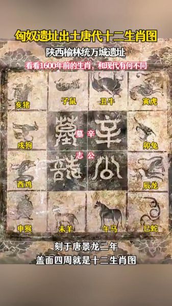 唐朝十二生肖属相（唐朝十二生肖属相怎么对应？）