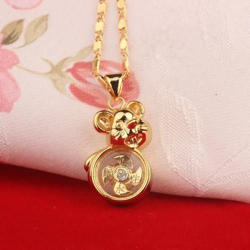 属相吊坠 生肖鼠京东（生肖鼠黄金吊坠京东抢购指北🔍）