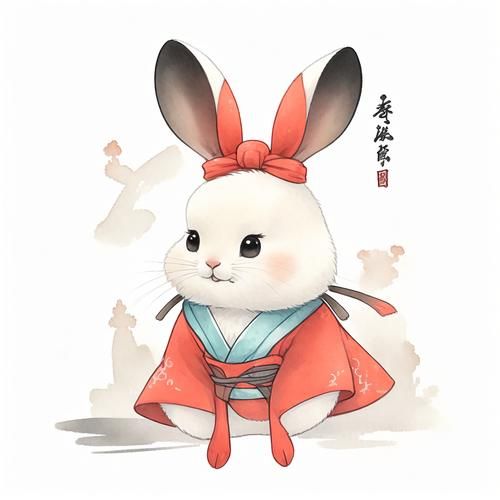 生肖兔的属相画像(生肖兔头像高清有哪些讲究)