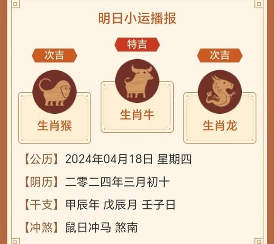12属相生肖运势（2024年生肖运势对照表）