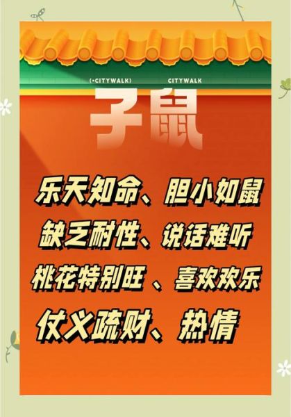属相生肖鼠年2024（2024鼠年运势大解析：财运感情一图看懂）