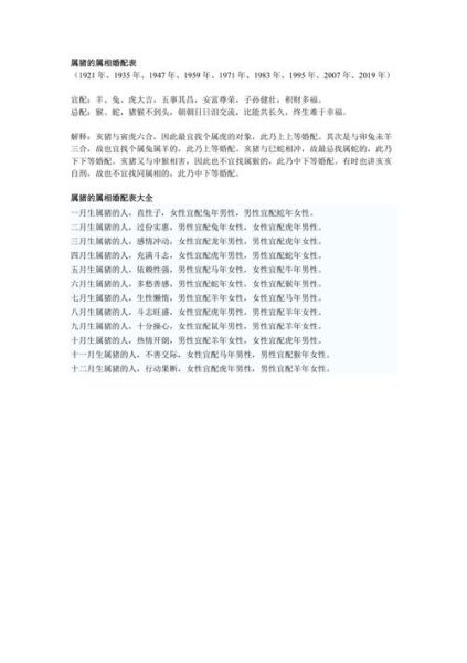 属猪男生肖配什么属相（属猪男最佳婚配属相）