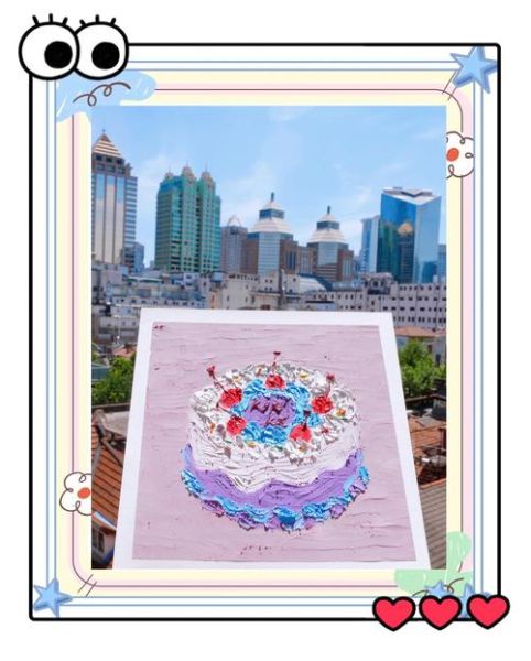 生肖属相蛋糕ins（生肖属相蛋糕ins风简笔画教程）