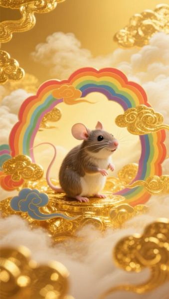 生肖属相鼠图片高清图(鼠年高清壁纸怎么选好)