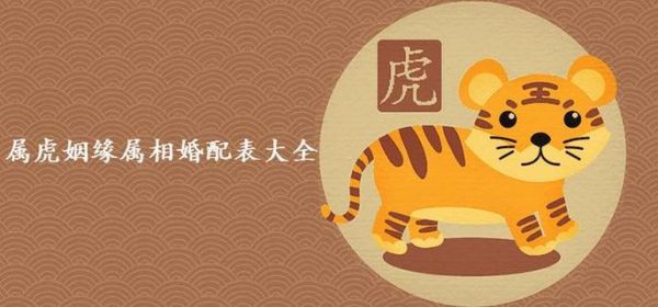 合适虎的生肖配对属相(属虎的最佳婚配属相是哪些?)