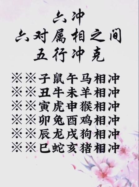 什么属相对冲生肖最好（属相对冲生肖最好的是什么）