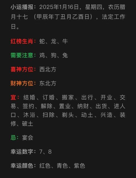 生肖属相运势排行（2025年12生肖运势排行完整版）