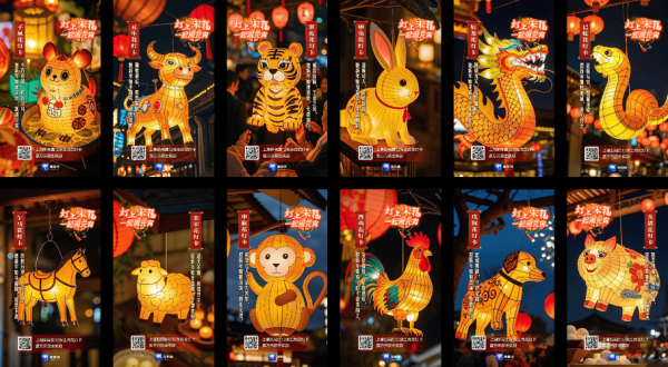 十二生肖属相灯挂灯（十二生肖属相灯挂灯顺序正确吗？）