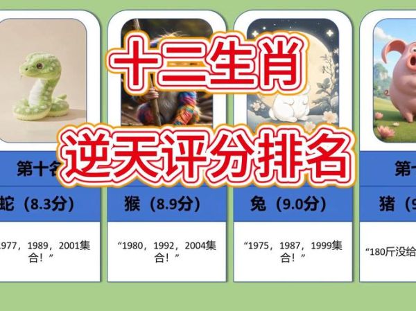 最优秀生肖属相(最优秀生肖排行榜最新)