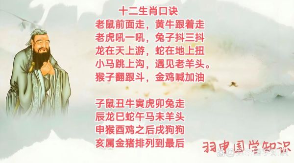 属相十二生肖口诀（属相十二生肖口诀顺口溜）