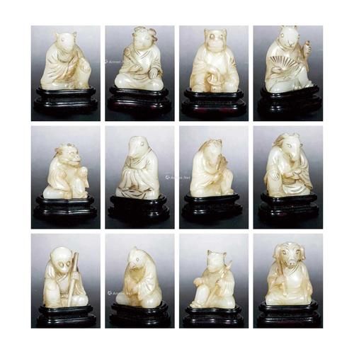 十二生肖玉雕属相（十二生肖玉雕属相多少钱一个？）